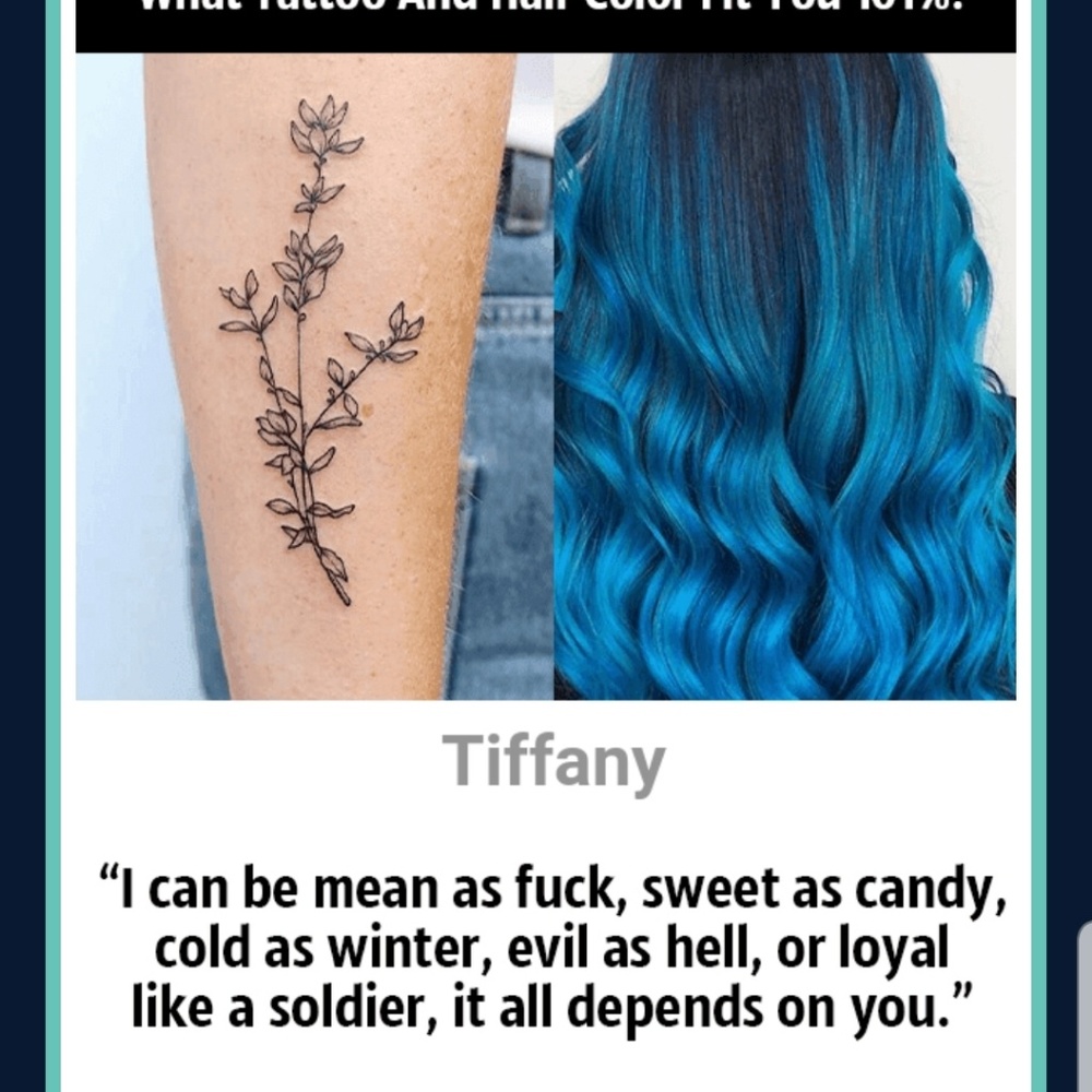 Meet your Posher, Tiffany